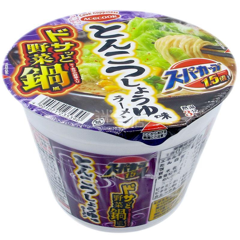 Super Cup 野菜鍋風豬骨醬油拉麵 - 迷日店 maniaj.com