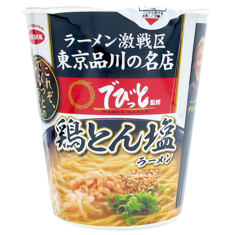 David supervises chicken pork salt ramen