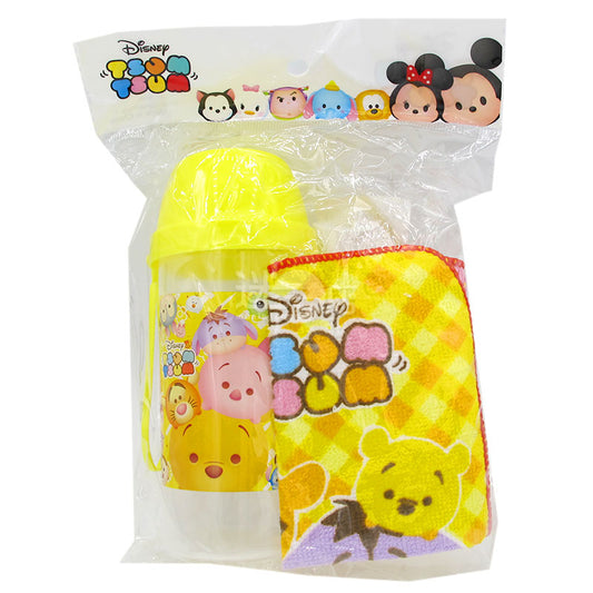 迪士尼毛巾膠杯套裝