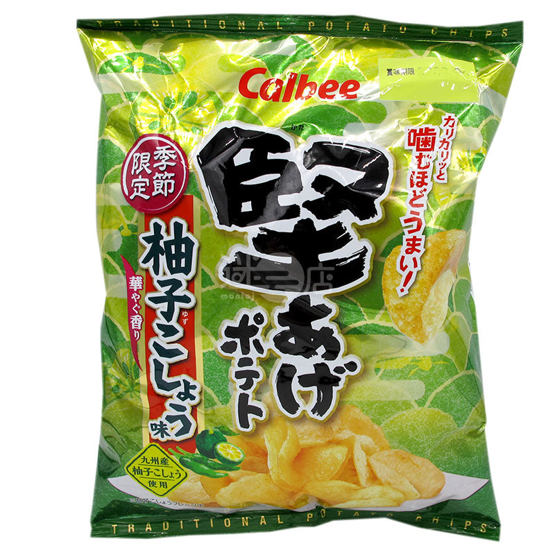 ゆず胡椒ハードポテトチップス