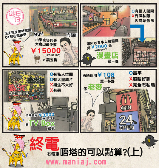 【迷日漫畫 – 趕唔切尾班車可以點?(上篇)😱】