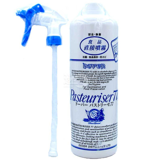 DOVER Pasteuriser77 食品級酒精消毒噴霧 日本製1000ml