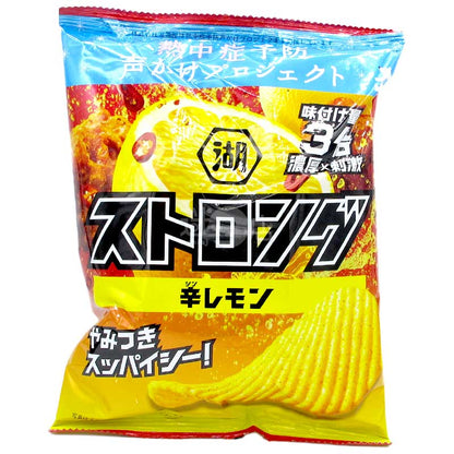 STRONG 無法自拔的辣檸檬味薯片53g