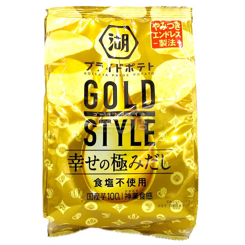 PRIDE POTATO GOLD STYLE 無鹽豪華五種高湯味薯片