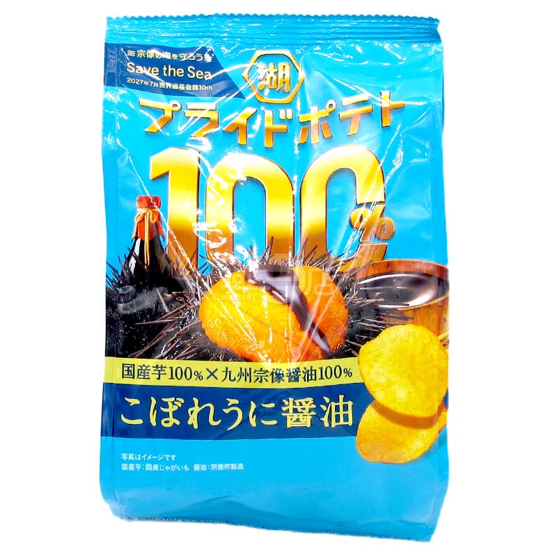 PRIDE POTATO 九州宗像醬油 海膽醬油味薯片