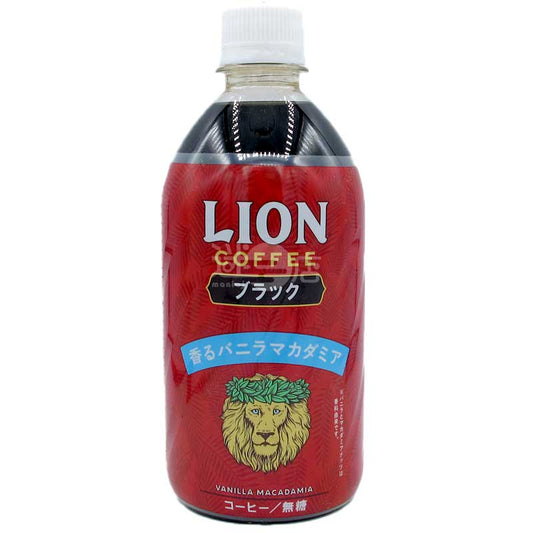 便利店限定 LION 雲呢拿夏威夷果仁味無糖黑咖啡