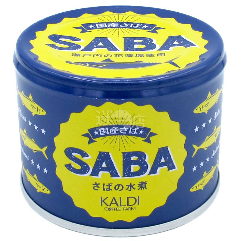 花藻鹽煮日本鯖魚 罐頭