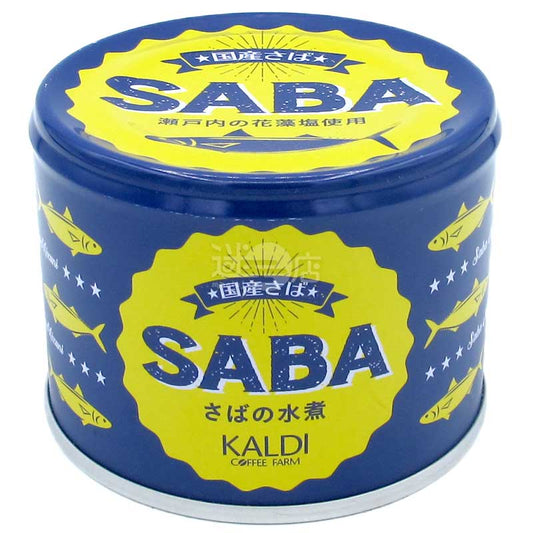 花藻鹽煮日本鯖魚 罐頭
