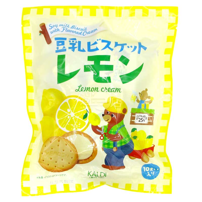 醇厚豆漿忌廉夾心餅 檸檬味