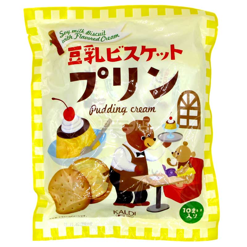 KALDI 醇厚豆漿忌廉夾心餅 焦糖布甸味