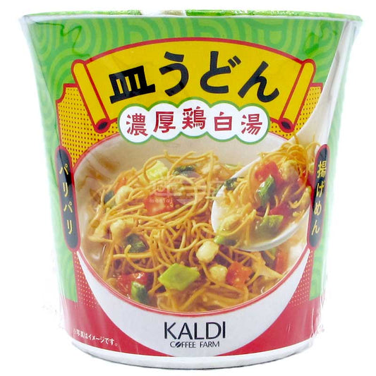 皿烏冬 濃厚雞白湯脆炸麵