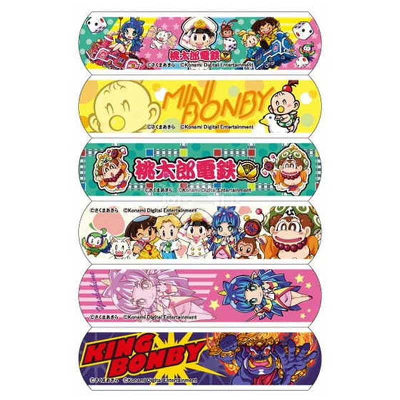 桃太郎電鐵 日本製急救膠布6款 18片裝