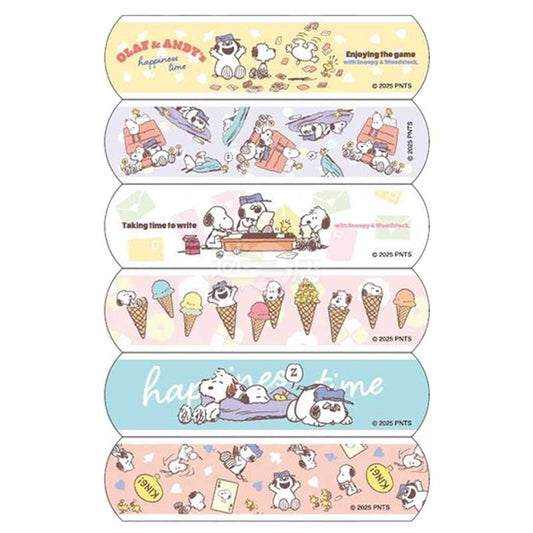 CUTE AID PEANUTS 日本製急救膠布6款 18片裝