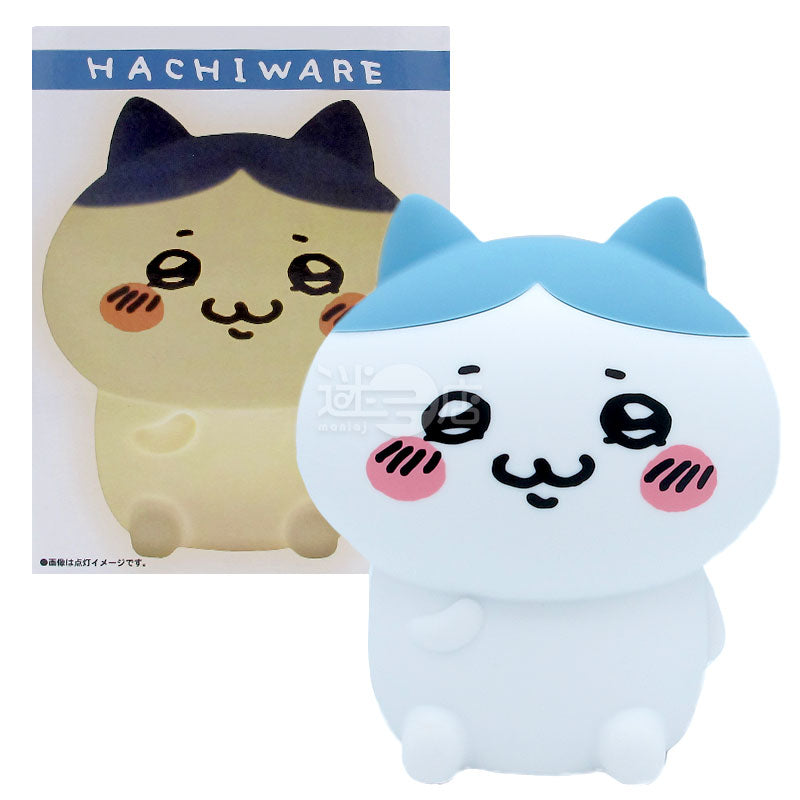Chiikawa 吉伊卡哇 USB充電柔軟矽膠LED座枱燈 (Hachiware 小八貓)
