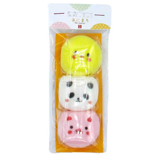 可愛動物造型和風彈力棉花糖