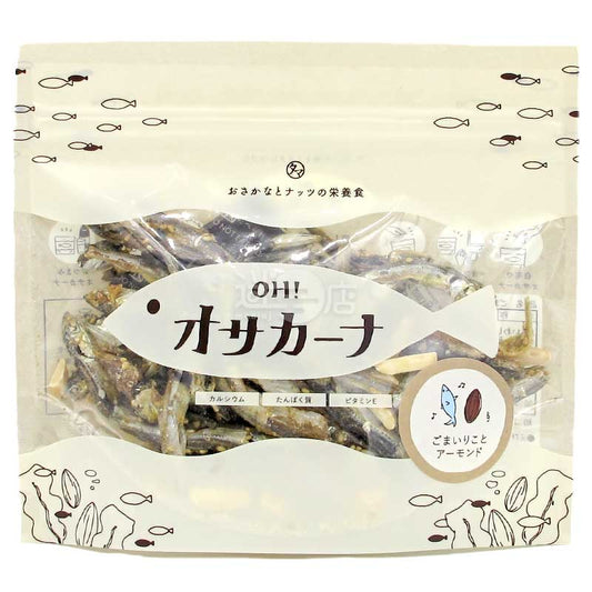OH!Osakana 補鈣營養小食 杏仁芝麻小魚乾