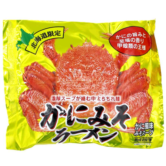 北海道限定 濃厚蟹味噌風味拉麵 袋裝