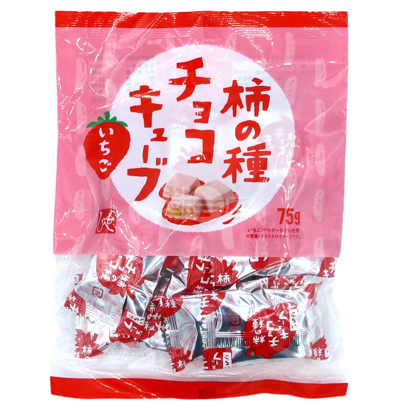 柿之種鹹脆米果草莓味朱古力