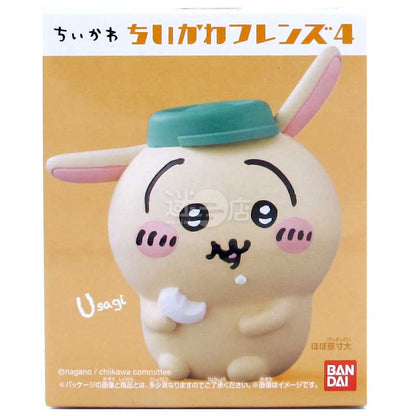 ちいかわフレンズ4シリーズSOFVIソフトプラスチック人形ソーダ味チューイングガム付き