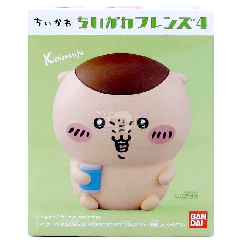 ちいかわフレンズ4シリーズSOFVIソフトプラスチック人形ソーダ味チューイングガム付き
