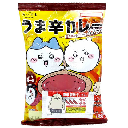 吉伊卡哇劇場版《Chiikawa人魚島的秘密》香辣咖喱脆條with 激辛辣椒粉
