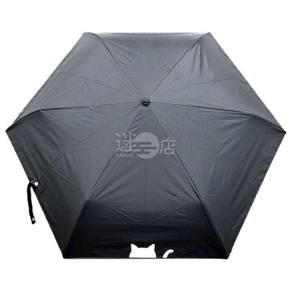 2026春夏系列 MKN 黑色塗層晴雨兩用防UV輕便縮骨遮/摺疊傘/折疊雨傘 黑色