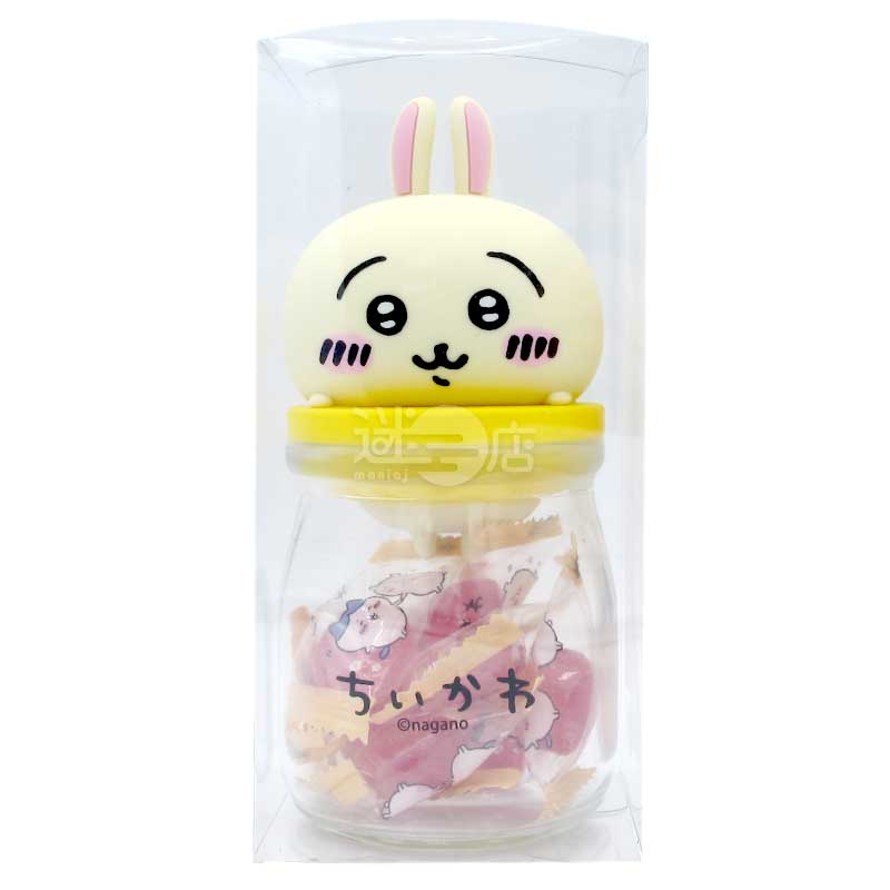 Chiikawa吉伊卡哇 兔兔可愛造型糖果瓶 連糖果