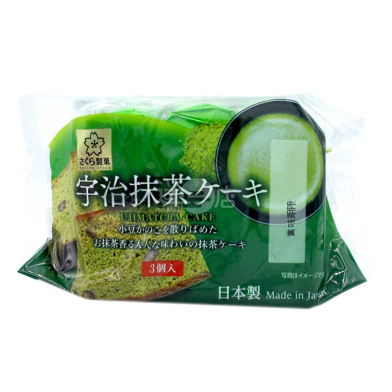 抹茶香大人之味宇治抹茶蛋糕