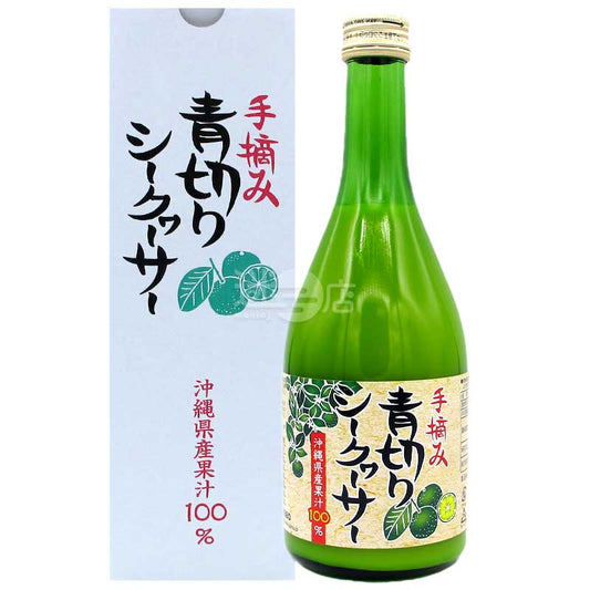 健食沖繩 100%沖繩產手摘青採香檬青檸汁