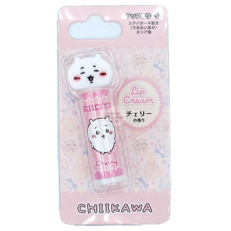 Chiikawa吉伊卡哇 可愛公仔乳木果油潤唇膏 櫻桃香味 吉伊卡哇