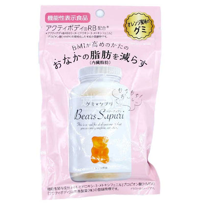 M's Ink Bears Sapuri 減脂對策 橙味小熊軟糖