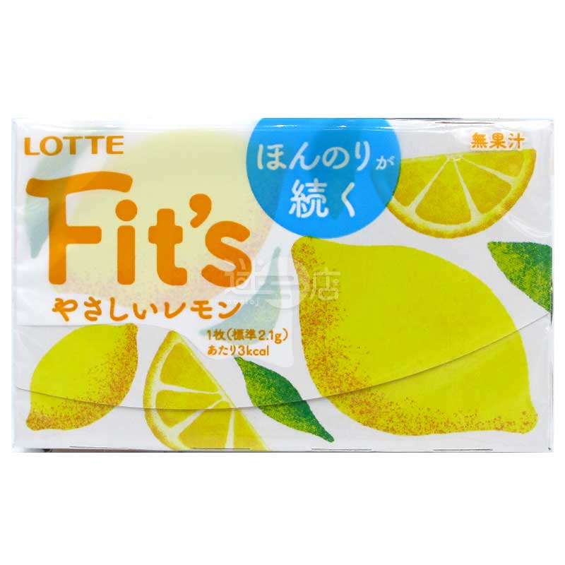 Fit's 溫和檸檬味無糖香口膠