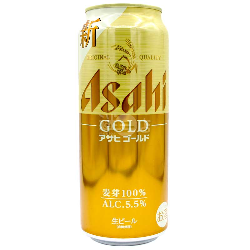 Asahi GOLD 100%麥芽生啤酒 500ml