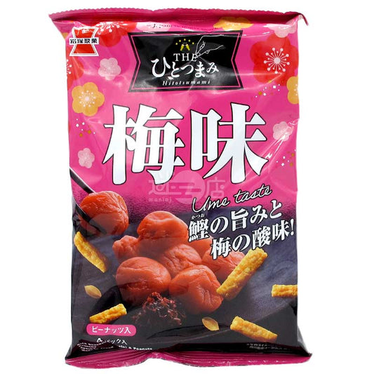 酸梅鰹魚風味脆條配花生