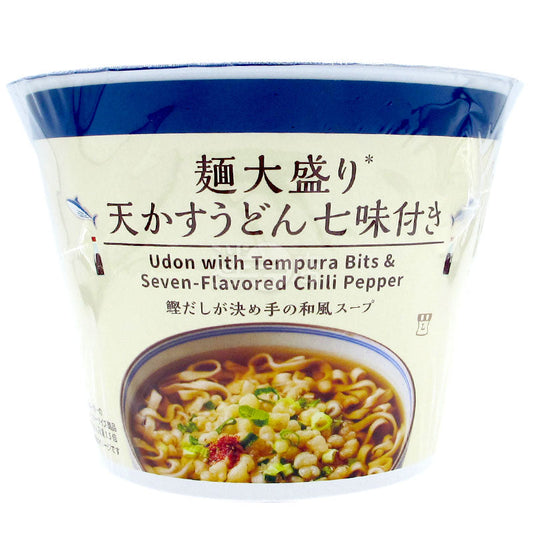 大盛 和風鰹魚高湯炸麵衣七味烏冬
