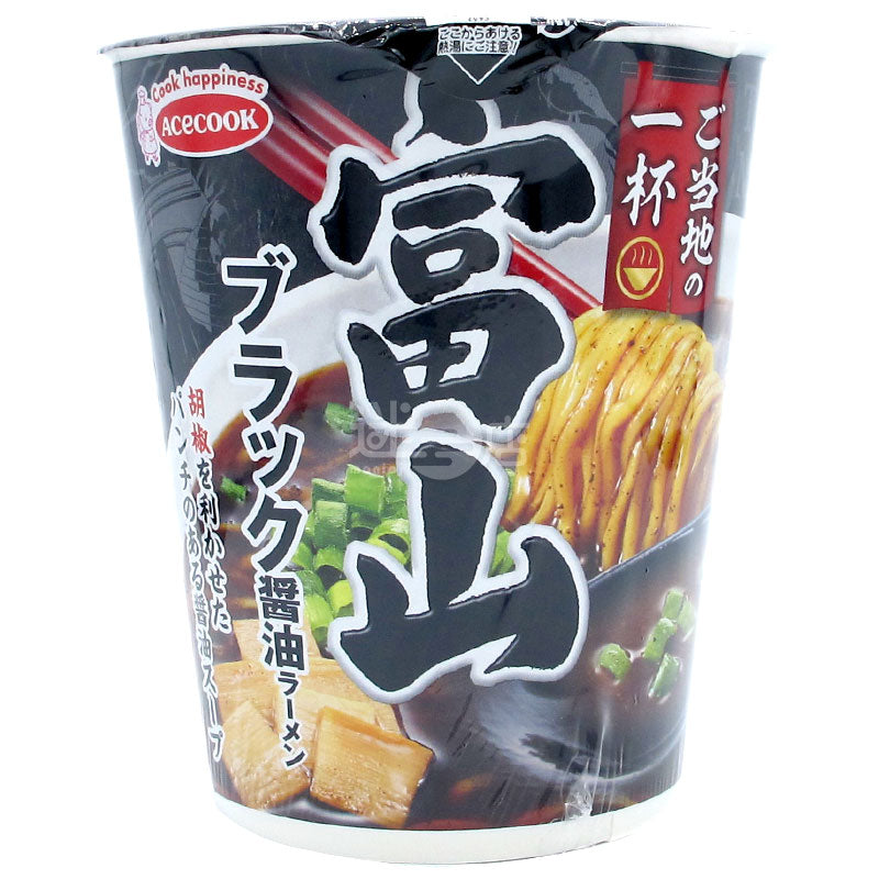 富山胡椒黑醬油拉麵