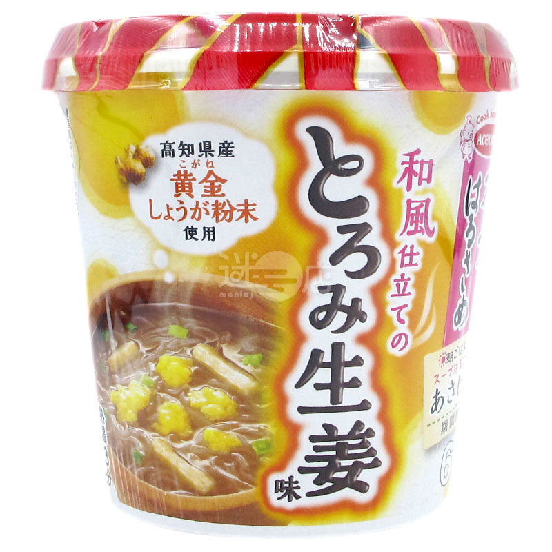 和風高湯濃稠生薑味湯粉絲