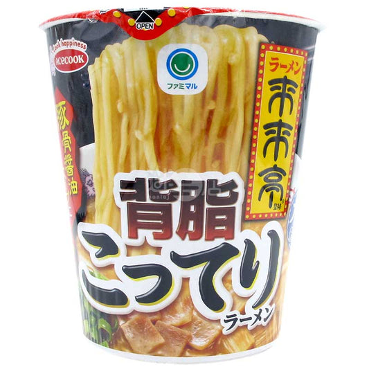 便利店限定 來來亭 豚骨醬油濃厚背脂拉麵