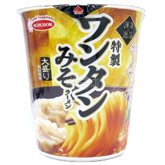 渾身之逸品 特製雲吞味噌拉麵 大盛