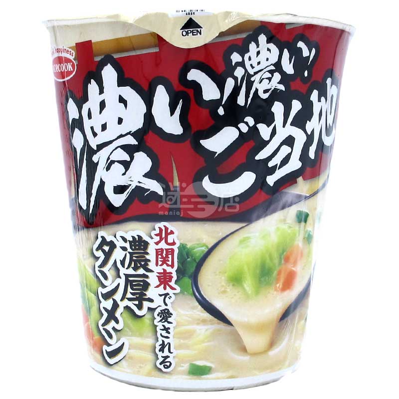 超濃！北關東人氣之選 濃厚湯麺93g