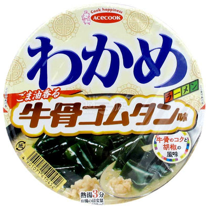 濃郁胡椒牛骨湯 裙帶菜杯麵