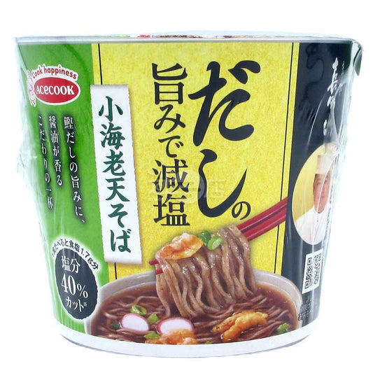 鮮高湯小蝦天婦羅蕎麥麵-減鹽