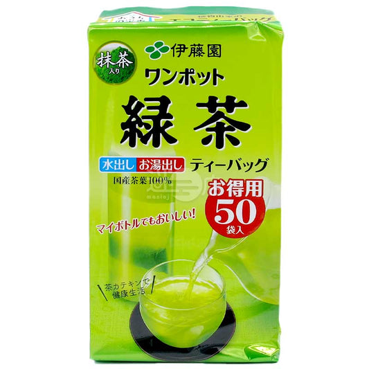 伊藤園 ONE POT 日本抹茶綠茶環保茶包