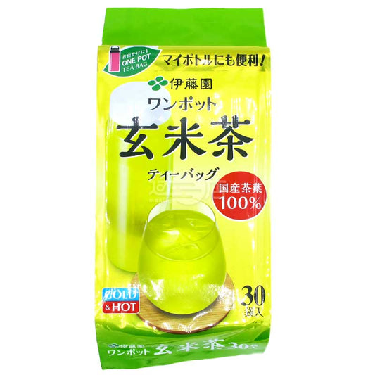 伊藤園 ONE POT 日本玄米茶環保茶包