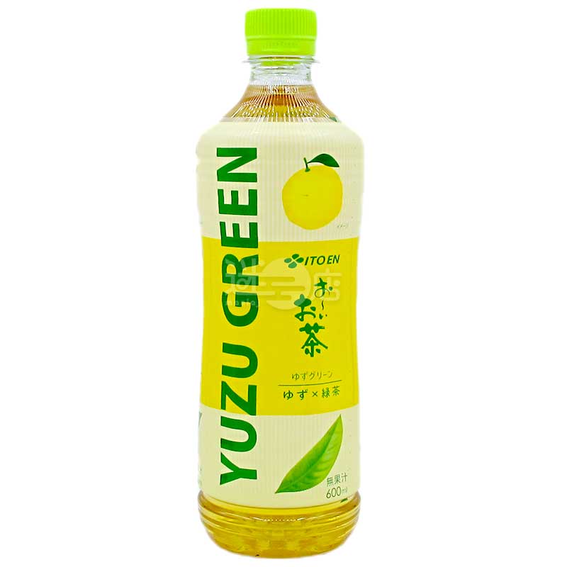 YUZU GREEN 綠茶600ml膠樽裝