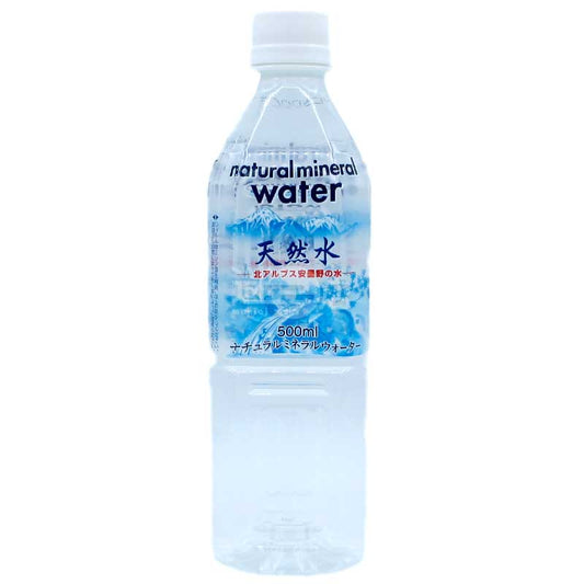 北阿爾卑斯山安曇野之天然礦泉水 500ml