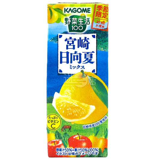 KAGOME蔬菜汁&果汁 宮崎日向夏混合