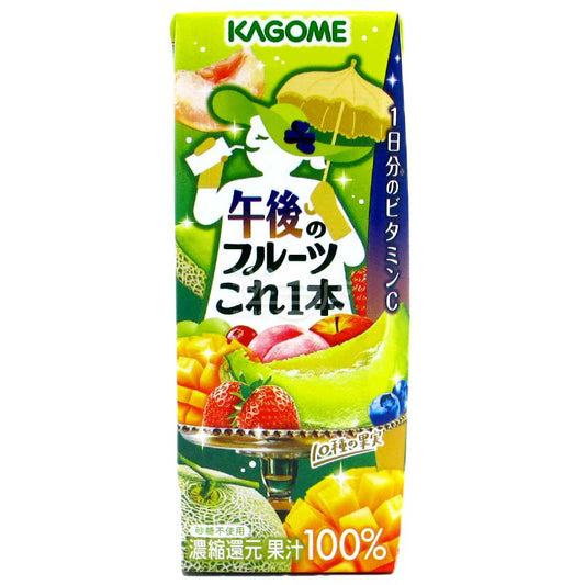 KAGOME果汁 午後之水果 10種果實