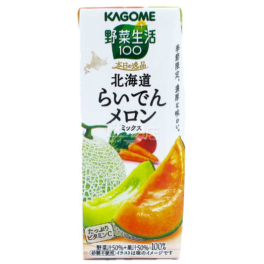 KAGOME蔬菜汁&果汁 本日之逸品 北海道雷電蜜瓜Mix