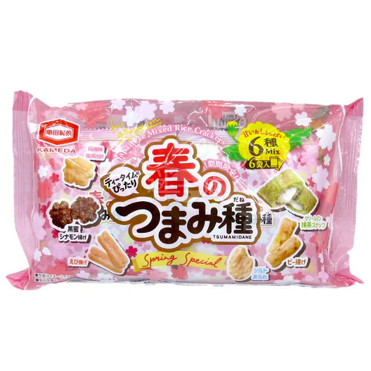 期間限定 春季之雜錦米果小食6款